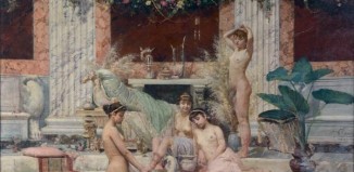 Alessandro Pigna, Frigidarium, 1882, olio su tela