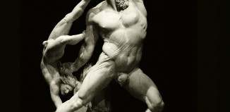 Antonio Canova, Ercole e Lica, marmo, 1795-1815, Galleria Nazionale d'Arte Moderna, Roma