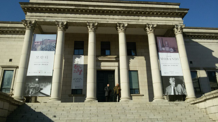 morandi mostra in corea