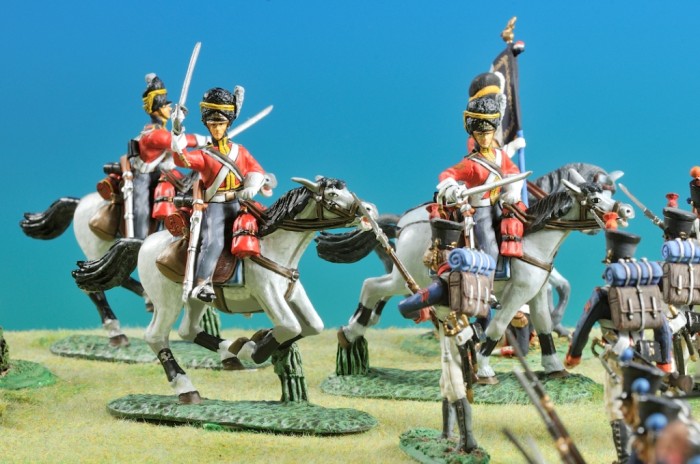 Waterloo, 1815, La carica degli Scots Greys (1)