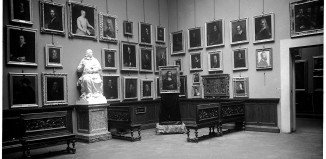 Gioconda agli Uffizi - foto scattata nel dicembre 1913