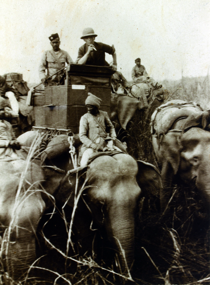 Alessandro Imbert in Nepal, 1924