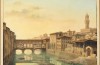 fabio borbottoni, ponte vecchio e lungarno degli uffizi