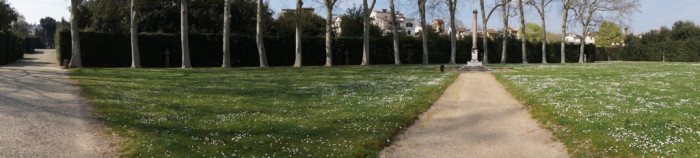 prato delle colonnne, giardino di boboli, firenze