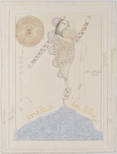 Arnaldo Marcolini Miles in bilico, 2015 Tecnica mista, cm 76x58