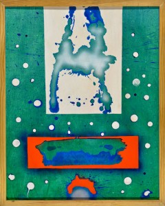 Renzo Margonari La neve del prossimo inverno, 1992 Tecnica mista su cartone telato, cm 49x39