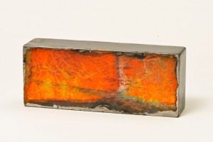 Tiziana Priori Paesaggio interiore, 2014 Acrilico su carta nepalese su struttura in ferro, cm 12x30x7