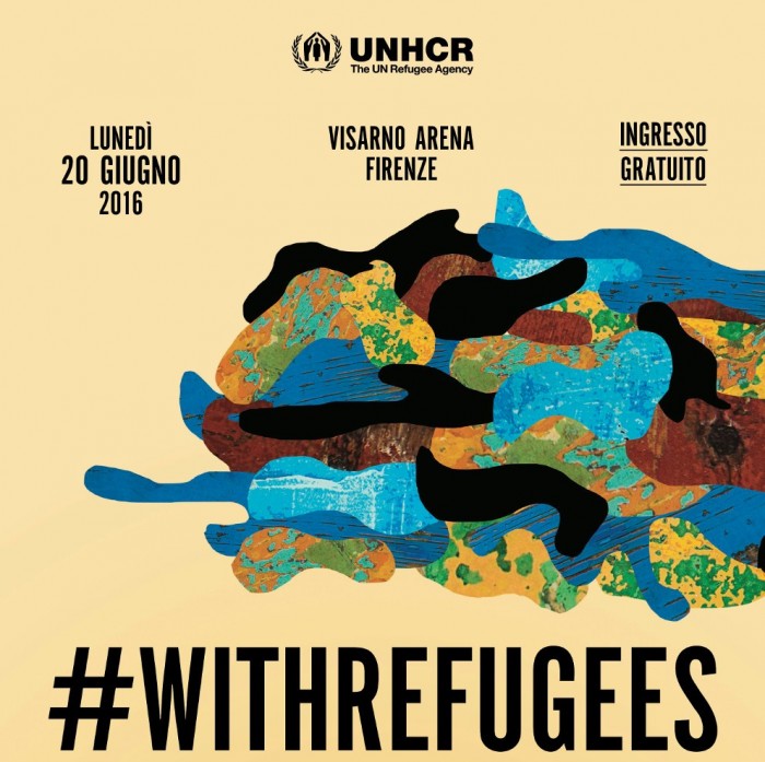 #withrefugees 20 giugno arena visarno firenze