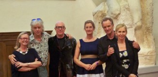 Simonetta Brandolini d Adda, Bob Geldof, Bobby Sager, Cecilie Hollberg, Sting, Trudie Styler arte musica prigioni michelangelo firenze