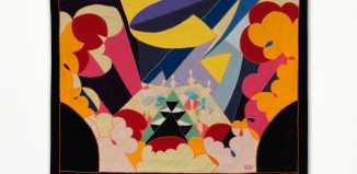 GiacomoBalla, Arazzo del balletto futurist, GalleriaFrancaMancini