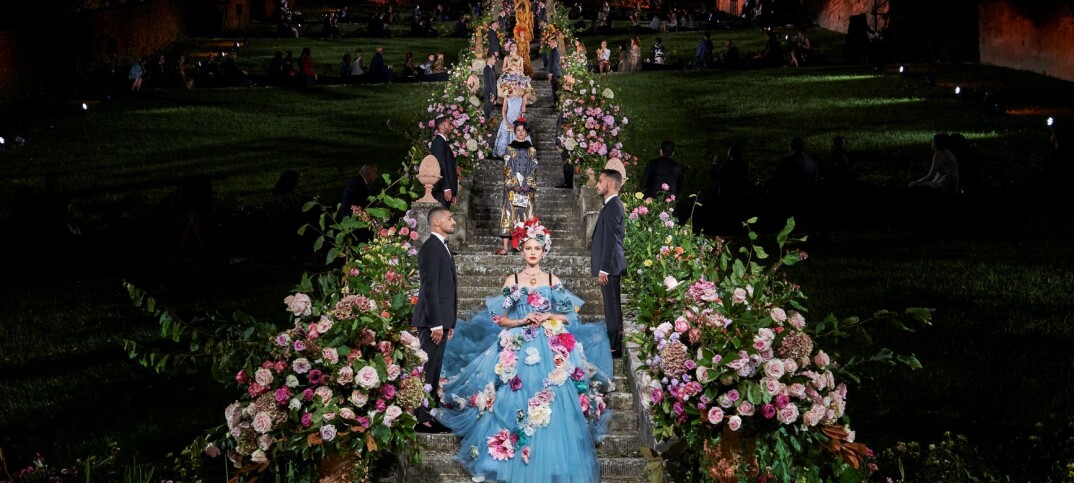 villa bardini firenze sfilata dolce e gabbana