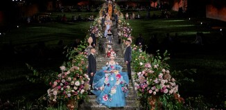 villa bardini firenze sfilata dolce e gabbana