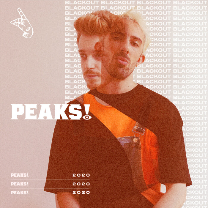 peaks band singolo di debutto Blackout