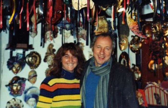 sonia de lazzari con mark knopfler